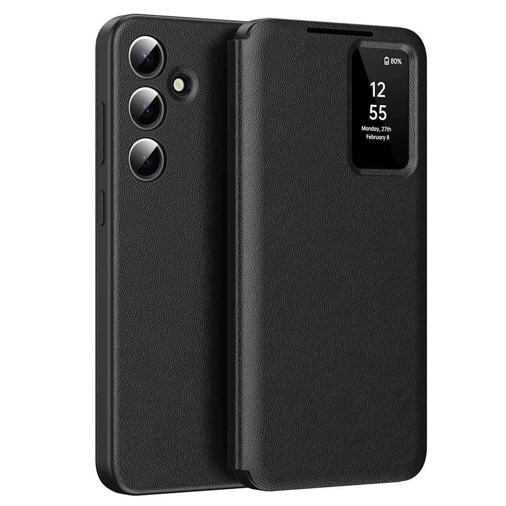 Husa de protectie Techsuit SmartView Series compatibil cu Samsung Galaxy S24 Plus, Negru