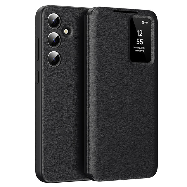 Husa de protectie Techsuit SmartView Series compatibil cu Samsung Galaxy S24 Plus, Negru