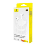 Casti Baseus Wired Earphones Encok CZ20 (A00171400213-00), Type-C, 20Hz-40kHz, Hi-Res, Moon White