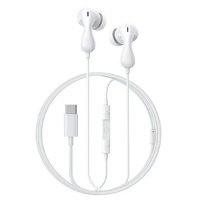 Casti Baseus Wired Earphones Encok CZ20 (A00171400213-00), Type-C, 20Hz-40kHz, Hi-Res, Moon White