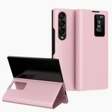 Husa de protectie Techsuit SmartView Series compatibil cu Samsung Galaxy Z Fold3 5G, Roz