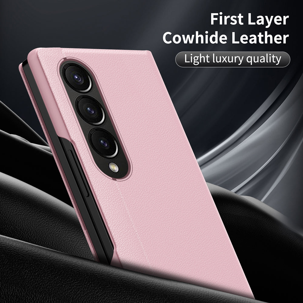 Husa de protectie Techsuit SmartView Series compatibil cu Samsung Galaxy Z Fold3 5G, Roz