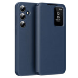 Husa de protectie Techsuit SmartView Series compatibil cu Samsung Galaxy S23 FE, Albastru