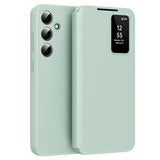 Husa de protectie Techsuit SmartView Series compatibil cu Samsung Galaxy S23 FE, Verde