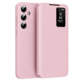 Husa de protectie Techsuit SmartView Series compatibil cu Samsung Galaxy S23 FE, Roz