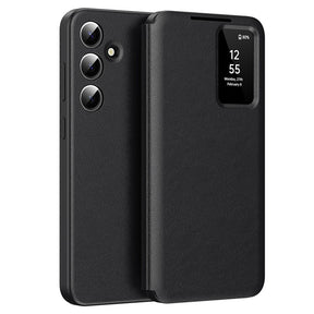 Husa de protectie Techsuit SmartView Series compatibil cu Samsung Galaxy S23 FE, Negru