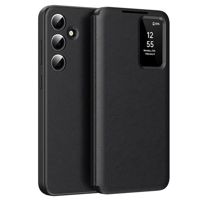 Husa de protectie Techsuit SmartView Series compatibil cu Samsung Galaxy S23 FE, Negru