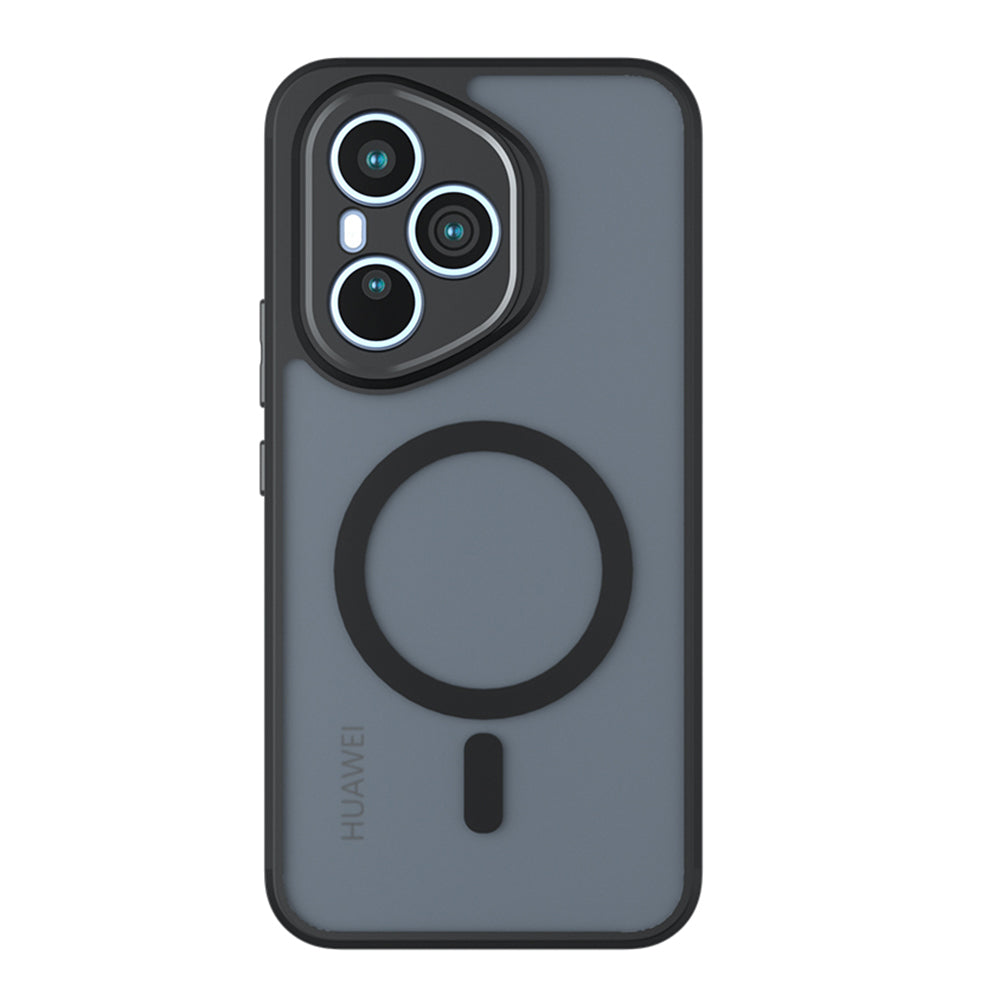 Husa de protectie Techsuit PureFrost MagSafe compatibil cu Honor 400 Pro, Negru Mat