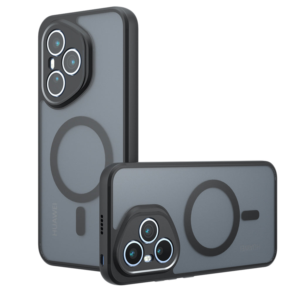 Husa de protectie Techsuit PureFrost MagSafe compatibil cu Honor 400 Pro, Negru Mat
