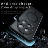 Husa de protectie Techsuit PureFrost MagSafe compatibil cu Honor Magic7 Lite / X9c, Negru Mat
