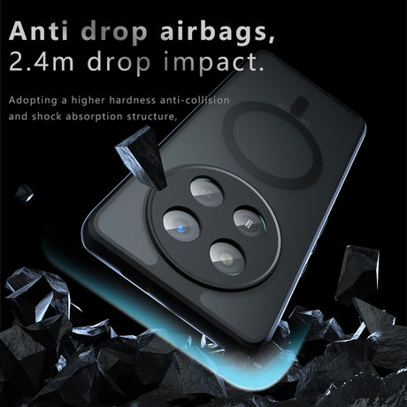 Husa de protectie Techsuit PureFrost MagSafe compatibil cu Honor Magic7 Lite / X9c, Negru Mat