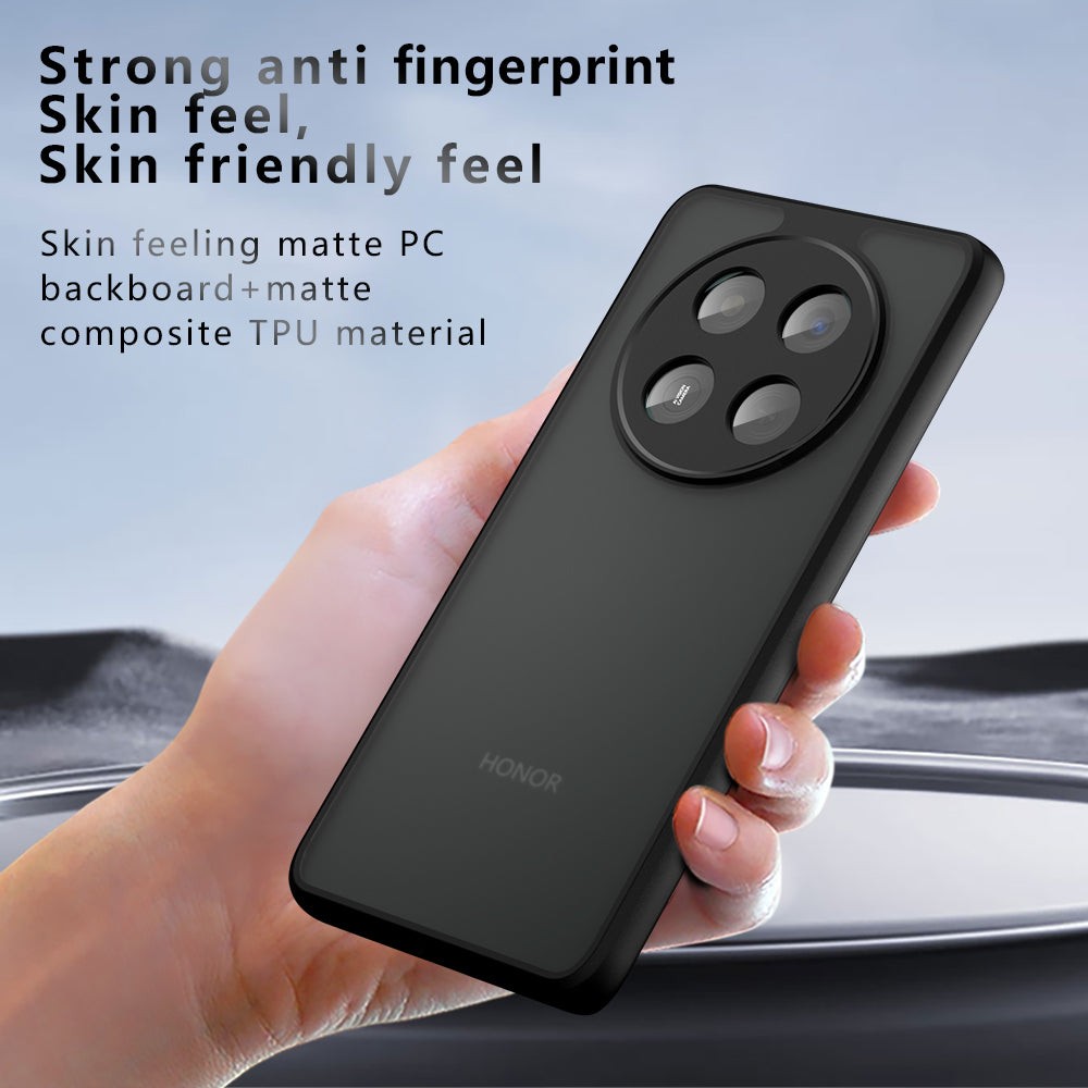 Husa de protectie Techsuit PureFrost MagSafe compatibil cu Honor 400 Lite, Negru Mat
