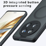 Husa de protectie Techsuit PureFrost MagSafe compatibil cu Honor 400 Lite, Negru Mat