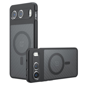 Husa de protectie Techsuit PureFrost MagSafe compatibil cu OnePlus Nord 4, Negru Mat