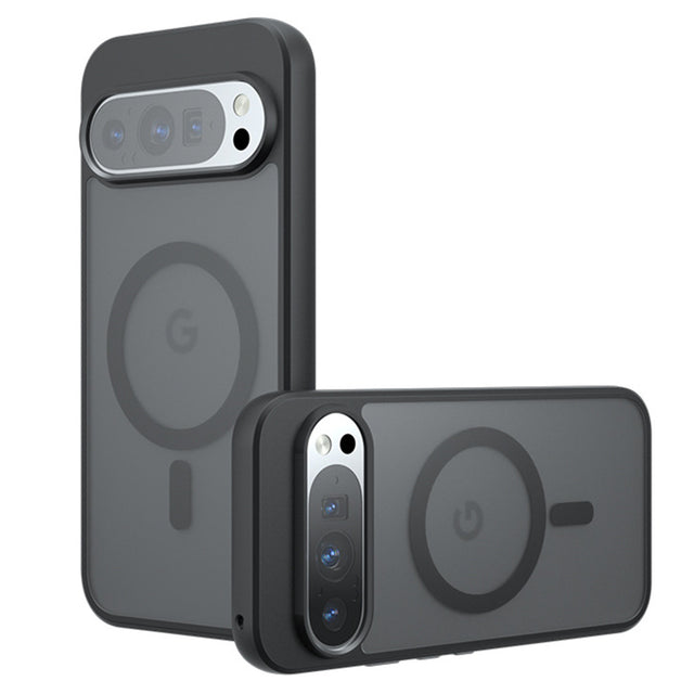 Husa de protectie Techsuit PureFrost MagSafe compatibil cu Google Pixel 9 / 9 Pro, Negru Mat