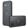 Husa de protectie Techsuit PureFrost MagSafe compatibil cu Google Pixel 9a, Negru Mat