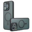 Husa de protectie Techsuit PureFrost MagSafe compatibil cu Honor 400 Lite, Negru Mat
