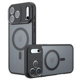 Husa de protectie Techsuit PureFrost MagSafe compatibil cu iPhone 17 Pro Max, Negru Mat