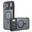 Husa de protectie Techsuit PureFrost MagSafe compatibil cu iPhone 17 Pro, Negru Mat