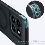 Husa de protectie Techsuit PureFrost MagSafe compatibil cu Motorola Edge 60 Pro, Negru Mat