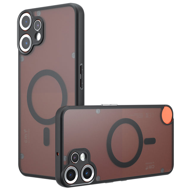 Husa de protectie Techsuit PureFrost MagSafe compatibil cu Nothing CMF Phone 2 Pro, Negru Mat