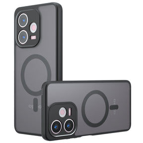 Husa de protectie Techsuit PureFrost MagSafe compatibil cu Oppo A5 Pro 4G / A5 Pro 5G, Negru Mat