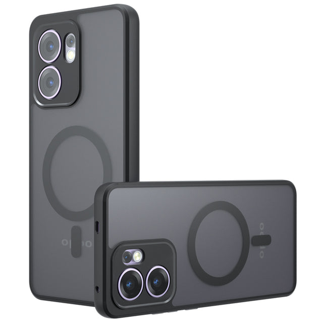 Husa de protectie Techsuit PureFrost MagSafe compatibil cu Oppo Reno13 F 4G / Reno13 F 5G / Reno13 FS 5G, Negru Mat