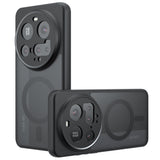 Husa de protectie Techsuit PureFrost MagSafe compatibil cu Xiaomi 15 Ultra, Negru Mat