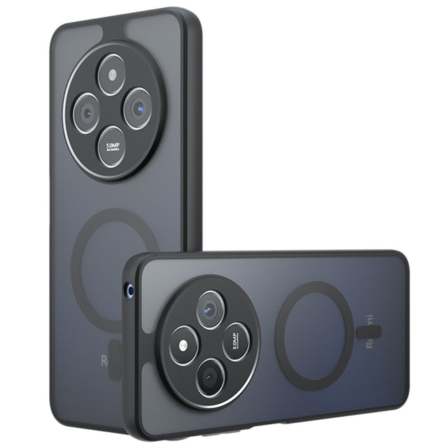 Husa de protectie Techsuit PureFrost MagSafe compatibil cu Xiaomi Redmi 14C, Negru Mat