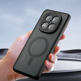 Husa de protectie Techsuit PureFrost MagSafe compatibil cu Xiaomi Redmi Note 14 Pro 5G / Poco X7, Negru Mat