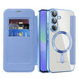 Husa de protectie Techsuit SmartMag Book compatibil cu Samsung Galaxy A36 5G, Albastru Deschis