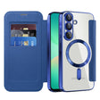 Husa de protectie Techsuit SmartMag Book compatibil cu Samsung Galaxy A26 5G, Albastru