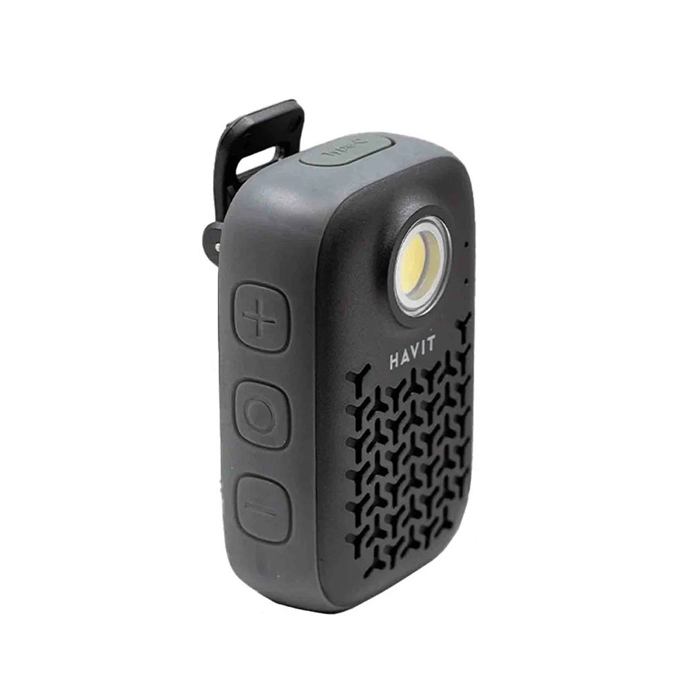 Casti Havit Wireless Speaker (SK868BT), Bluetooth V5.4, 5W, 600mAh, IP67, TWS, Flashlight, Hands-free Calls, Type-C, Negru