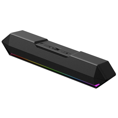 Casti Havit Wireless Speaker (SK772BT), for Gaming, USB-C, Bluetooth 5.3, TWS, LED Lights, AUX, TF, USB, 10W, 1200mAh, Negru