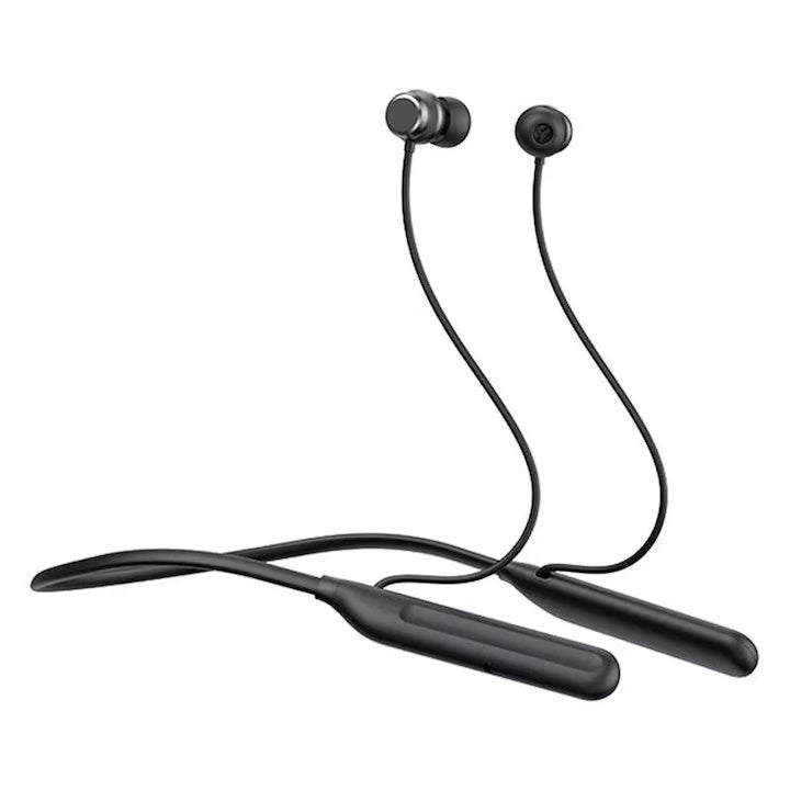 Casti Havit Bluetooth Earphones (E529BT), for Sport, Magnetic Design, Bluetooth5.0, Mic, ENC, Fast Charge, USB-C, 250mAh, Negru
