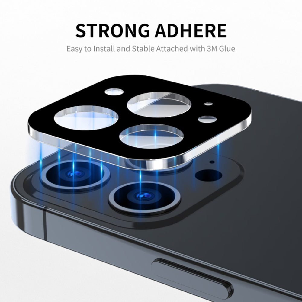 Folie de protectie Techsuit Full Camera Glass compatibil cu iPhone 17, Negru