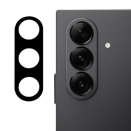 Folie de protectie Techsuit Full Camera Glass compatibil cu Samsung Galaxy Z Fold7, Negru