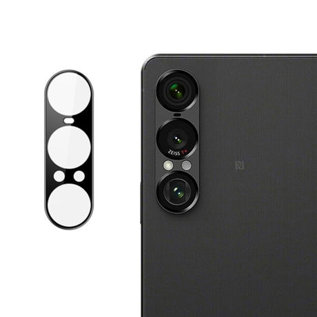 Folie de protectie Techsuit Full Camera Glass compatibil cu Sony Xperia 1 VII, Negru