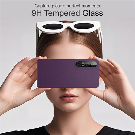 Folie de protectie Techsuit Full Camera Glass compatibil cu Sony Xperia 1 VII, Negru