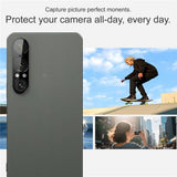 Folie de protectie Techsuit Full Camera Glass compatibil cu Sony Xperia 1 VII, Negru