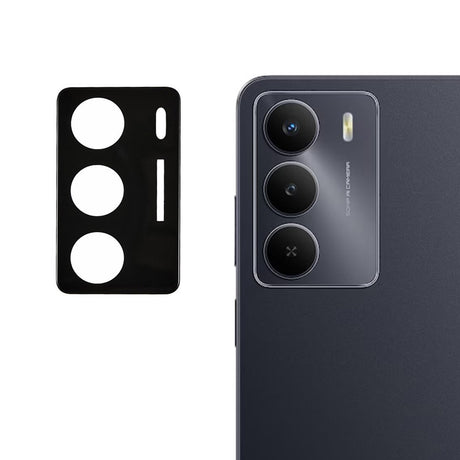 Folie de protectie Techsuit Full Camera Glass compatibil cu Realme 14x, Negru