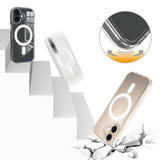 Husa de protectie Techsuit MagSafe Pro compatibil cu iPhone 17, Transparent