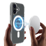 Husa de protectie Techsuit MagSafe Pro compatibil cu iPhone 17, Transparent