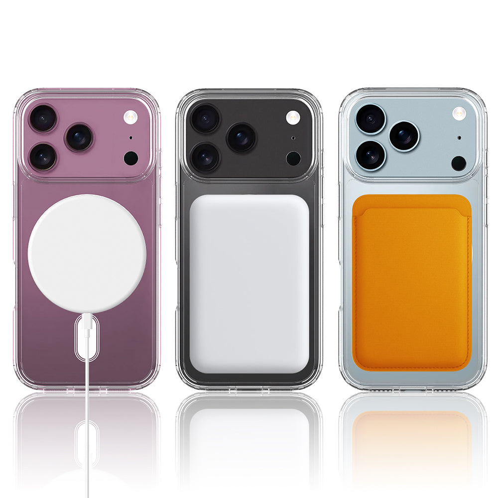Husa de protectie Techsuit MagSafe Pro compatibil cu iPhone 17 Pro Max, Transparent