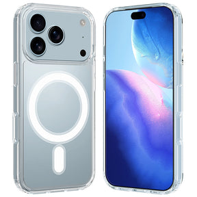 Husa de protectie Techsuit MagSafe Pro compatibil cu iPhone 17 Pro Max, Transparent