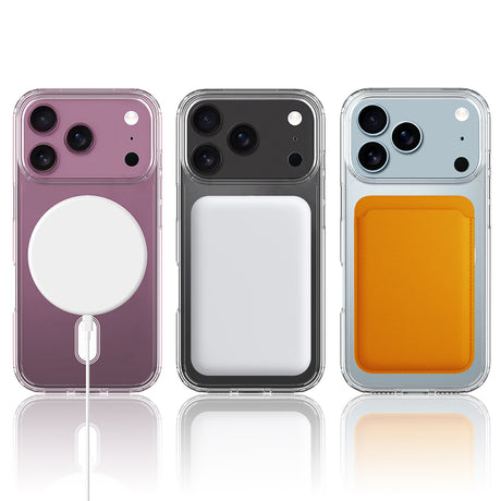 Husa de protectie Techsuit MagSafe Pro compatibil cu iPhone 17 Pro, Transparent