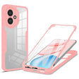 Folie de protectie Techsuit ColorVerse 360 Series + compatibil cu Honor 400, Roz