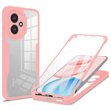 Folie de protectie Techsuit ColorVerse 360 Series + compatibil cu Honor 400, Roz
