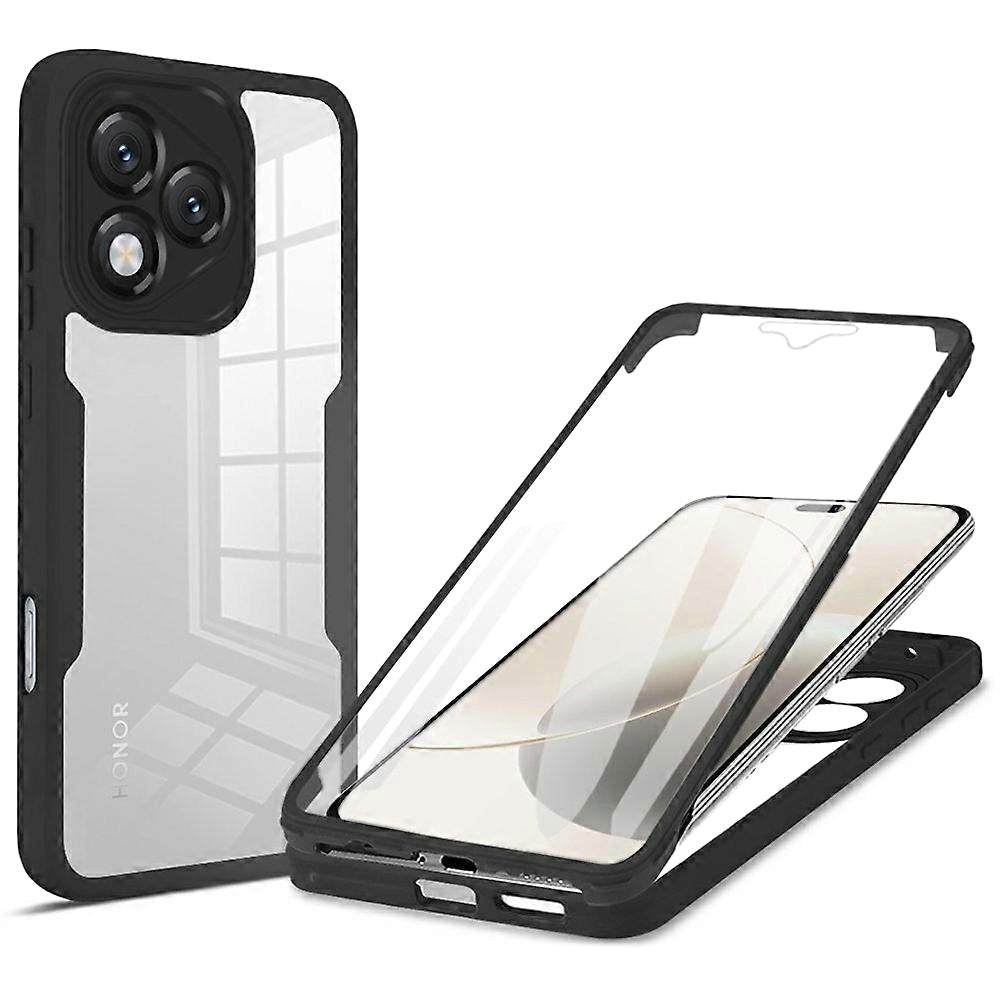 Folie de protectie Techsuit ColorVerse 360 Series + compatibil cu Honor 400 Lite, Negru