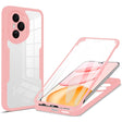 Folie de protectie Techsuit ColorVerse 360 Series + compatibil cu Honor 400 Pro, Roz